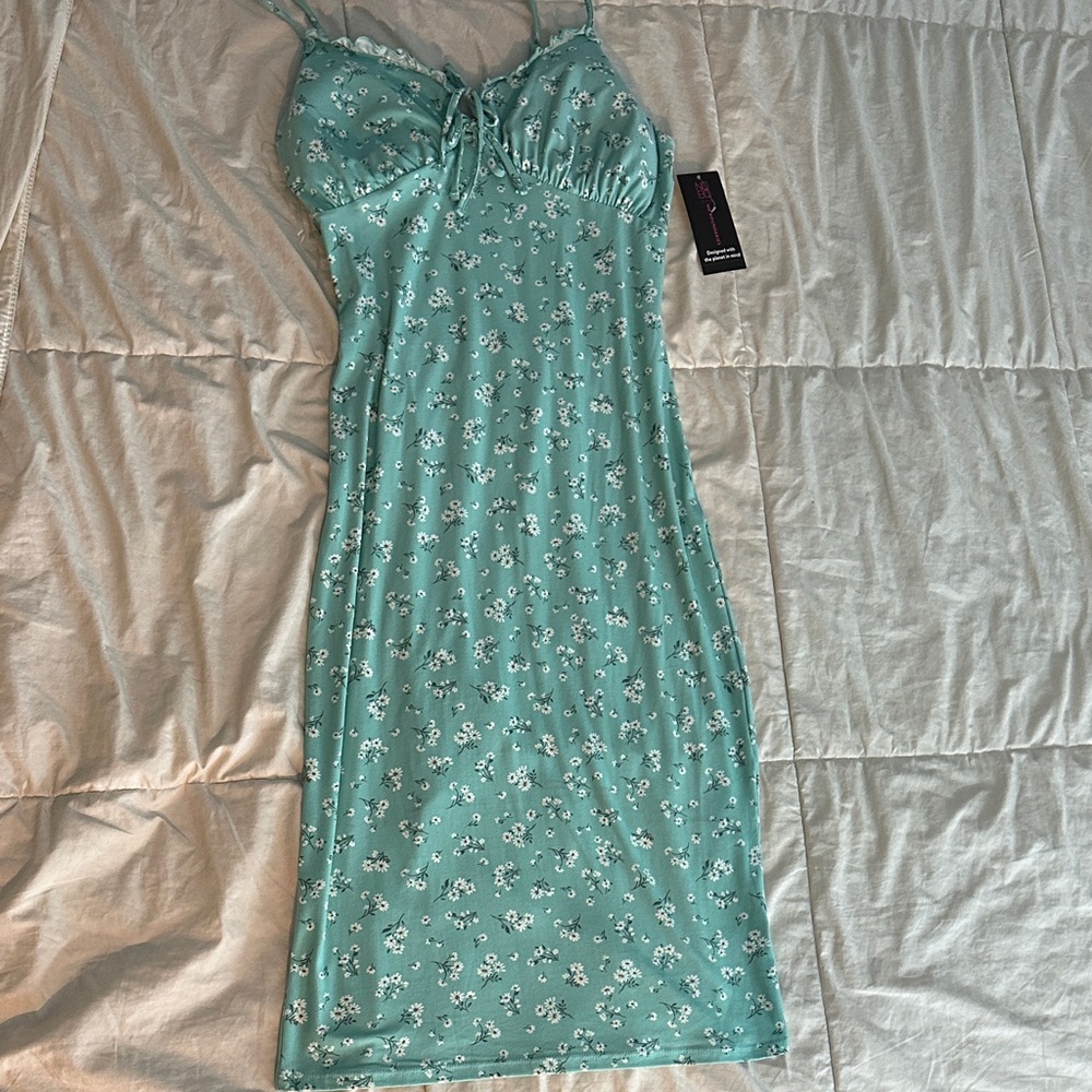 Midi Floral dress - Picture 4 of 7